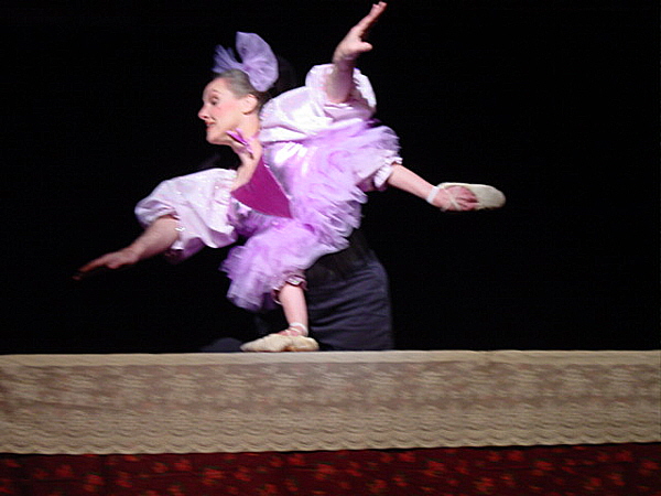 Carolyn Carvajal as Marianne Humainette in 'A Short Solo' from 'Les Sillyphides'